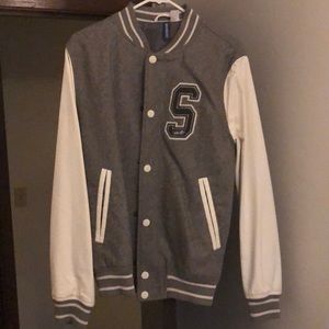 Old school h&m letterman jacket